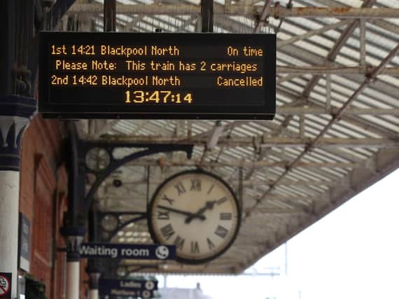 Delays and cancellations have dogged the region's railways this year