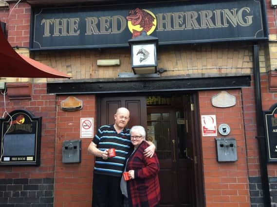 Steve and Mary Cranshaw at the Red Herring