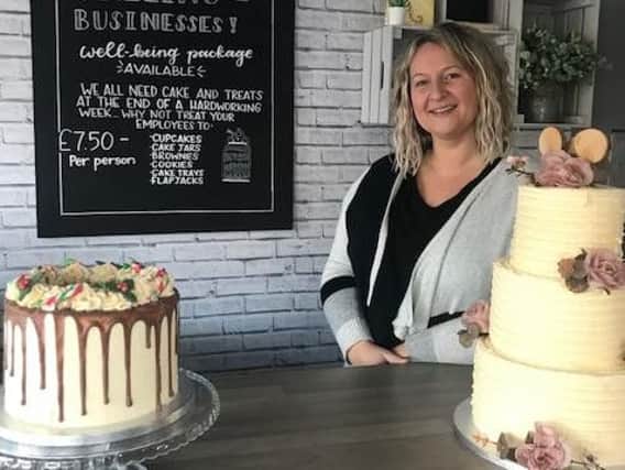 Gemma Catterall has launched her new business in Hutton The Cake Lady