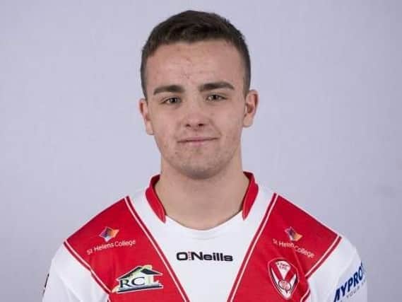 Joe Sharratt had played for Chorley Panthers and recently signed with the St Helens Academy