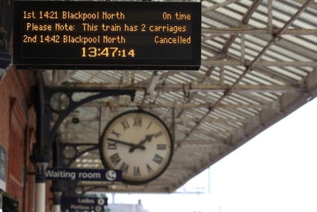 There have been delays and cancellations on rail services for much of the year