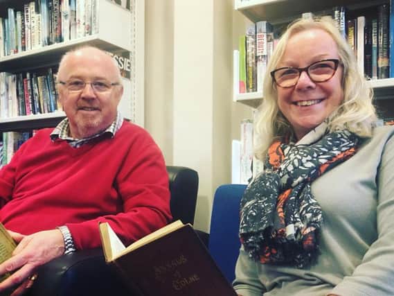 Steven Wilcock and Theresa Guy are leading a voluntary team in the relaunch of Trawden Library and a new ethical shop.