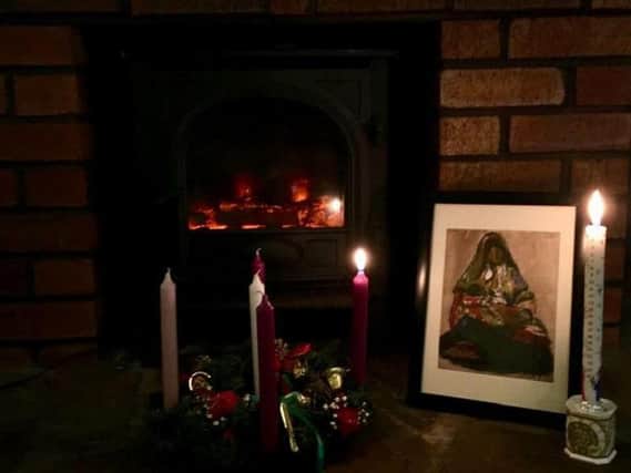 Archdeacon Michael's first Christmas decorations of 2018