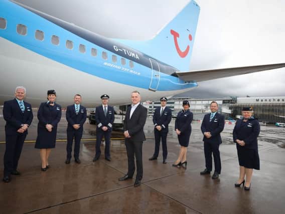TUI's new Boeing 737-8 MAX aircraft