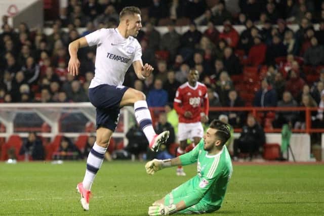 Billy Bodin's only PNE goal so far came at Forest in January