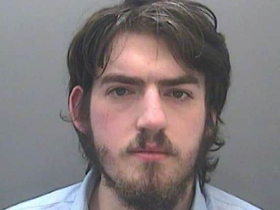 Alex Barnes, 22, a school information and communications technology (ICT) technician who has been jailed for five years after he admitted grooming and sexually abusing a 15-year-old girl. Photo credit: South Wales Police/PA Wire