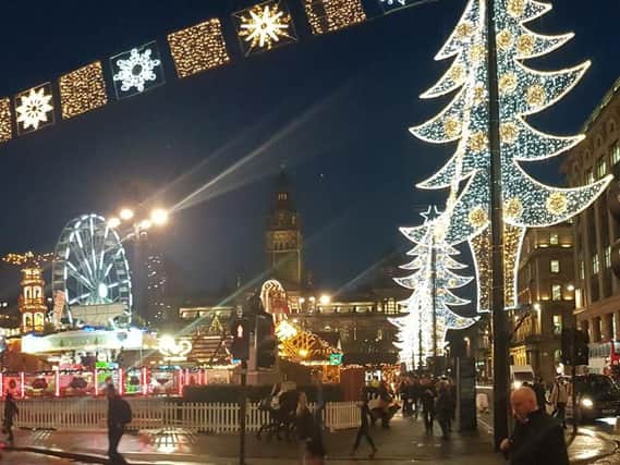 Glasgows Christmas markets can be found in George Square and St Enoch Square. The George Square market features a carousel, helter skelter and a 15-metre tree