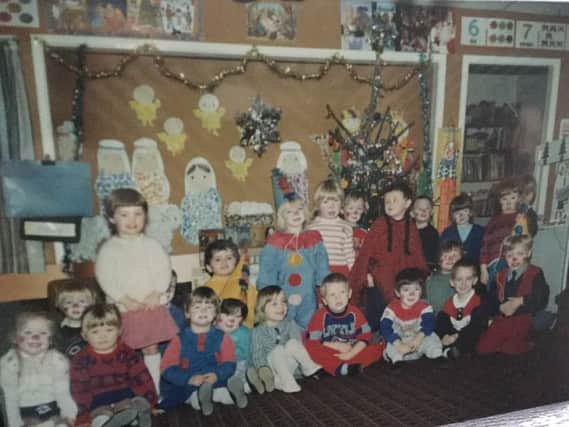 Christmas 1988 Leyland St Marys Nursery Class