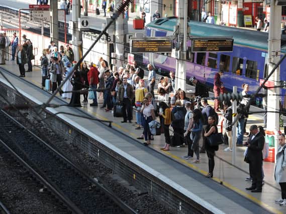 Figures show the number of people using trains to travel dropped by over a million in Lancashire