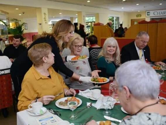 Staff at Lancashire Teaching Hospitals held special Christmas lunches for their volunteers across both Royal Preston Hospital and Chorley District Hospital.