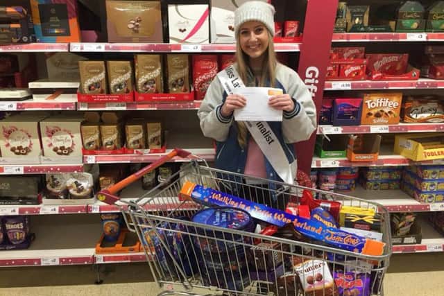 Donations from Sainsburys to Charlotte's Variety fund-raising efforts