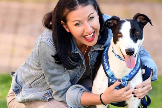 Hayley Tamaddon offers her support to the Blue Cross Medal 2019 campaign