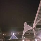 Craig Megsons photo of lights over Preston railway station