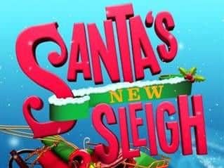 Hear the story of Santa's New Sleigh in Blackpool