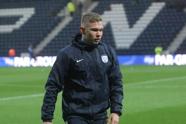 Ethan Walker, 16, was a substitute for Preston against Millwall