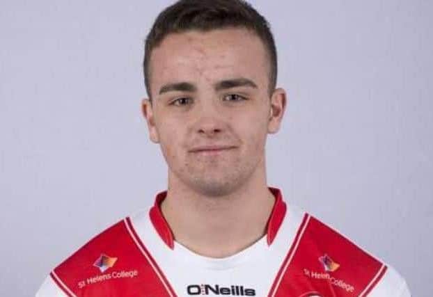 Joe Sharratt, 18, is a former Chorley Panthers star who now plays for St Helens.