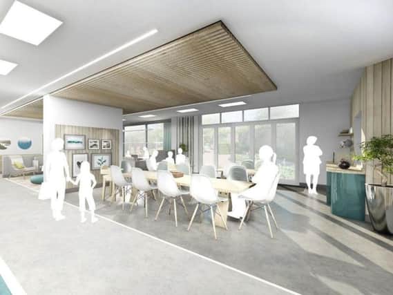 Initial designs for the new perinatal unit for women with mental health issues at Chorley and South Ribble District General Hospital.
