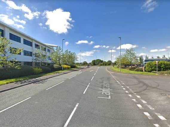 The cyclist collided with a Vauxhall Astra in Lancashire Way at 5.10pm on Monday December 18