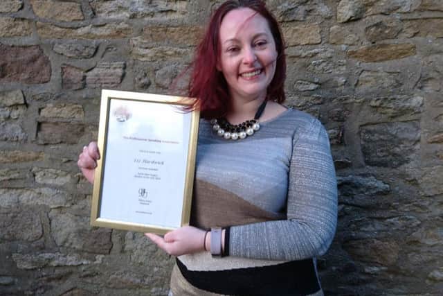 Liz Hardwick, co-founder of DigiEnable, wins PSA NW Regional Speaker of the  Year