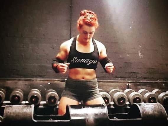 Rhianon Lovelace has secured the world's strongest woman title
