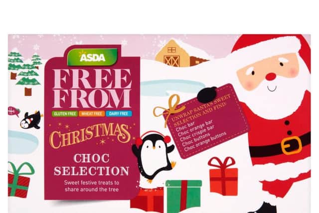 ASDA free from chocolate selection box