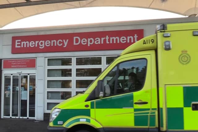 Until today, all patients arriving by ambulance at the Royal Preston went through the same door...