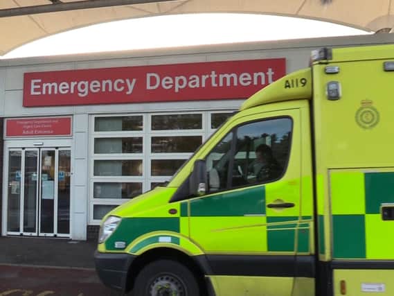 Until today, all patients arriving by ambulance at the Royal Preston went through the same door...