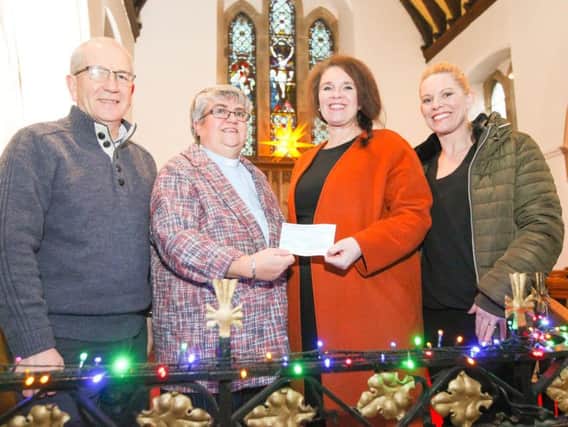 Miller Homes has donated 250 to St Pauls Church in Warton to support its fund-raising efforts for a new roof for the historic building.