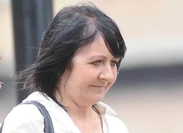 Alison Sharples leaving Preston Crown Court, Preston, August 28 2015. Alison Sharples from Chorley, Lancs., is accused of misconduct at a prison.''Thomas Temple/rossparry.co.uk