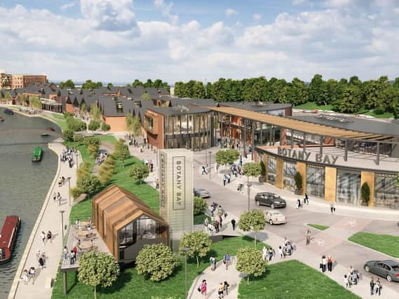 Pictured: An artists impression of the new Botany Bay development