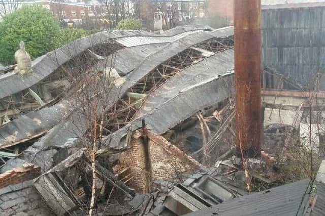 Crews managed to prevent the blaze from spreading to other parts of the Preston Motor Village