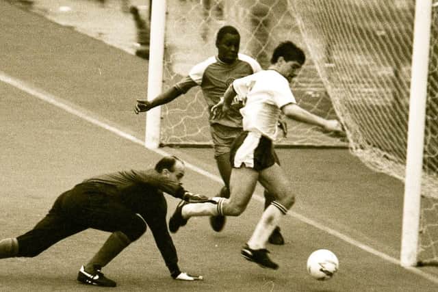 PNE came back from 1-0 down to win with goals from Gary Swann, pictured, and Gary Brazil