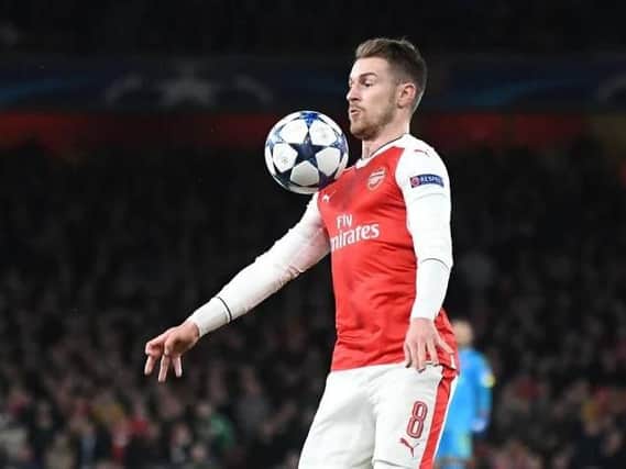 Aaron Ramsey is being watched by Bayern Munich.