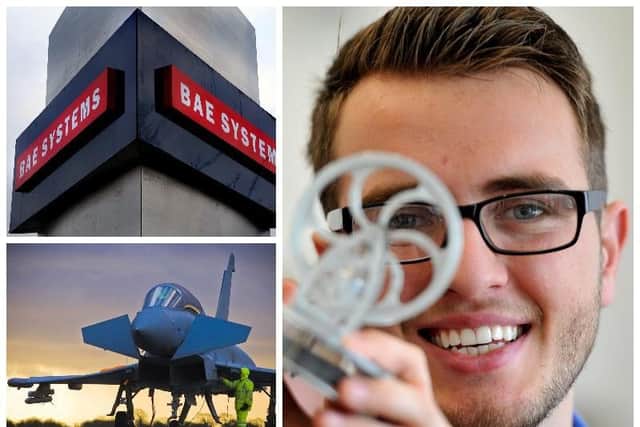 Almost half of the apprentices will be based at Warton or Samlesbury in Lancashire.