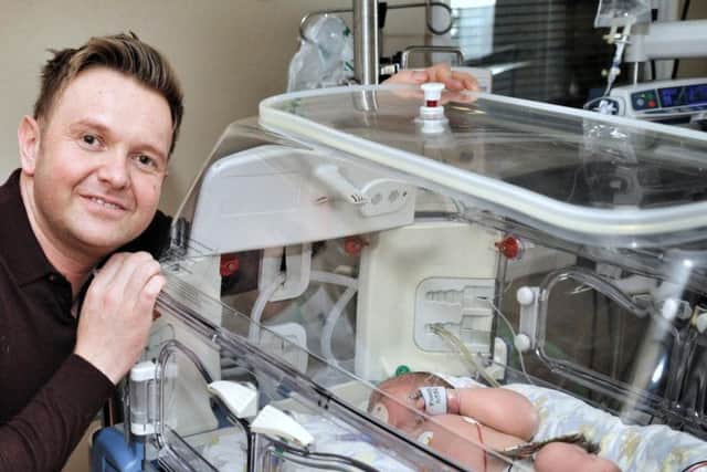 Matthew Hall and baby Mabel Rose

Babies born on Christmas Day at Royal Preston Hospital