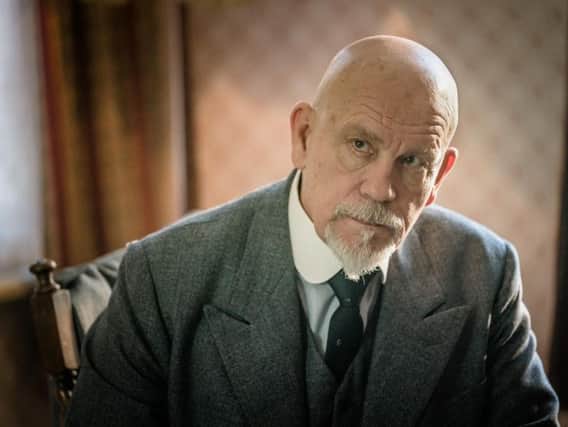 John Malkovich stars as Agatha Christie's Belgian detective Hercule Poirot in The ABC Murders, a new adaptation showing this week