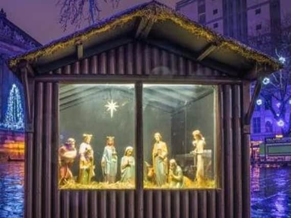 The Preston nativity crib has been a fixture of Christmas celebrations in Market Square for over 50 years.