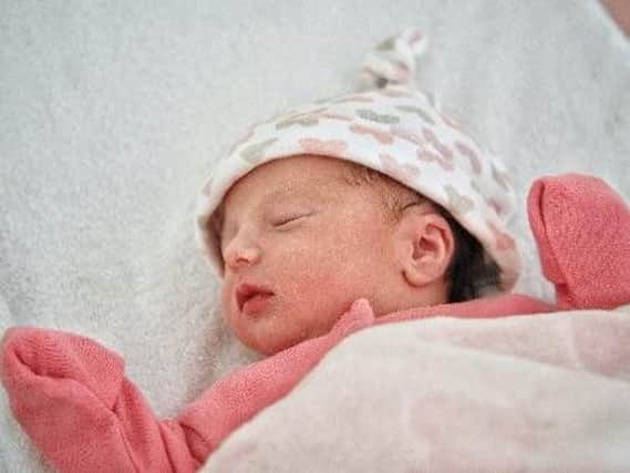 New Year Baby Carmen born at Royal Preston Hospital