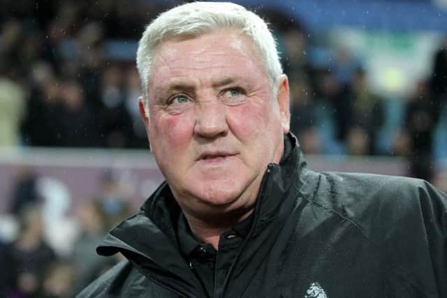 Aston Villa boss Steve Bruce