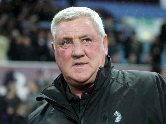 Aston Villa boss Steve Bruce