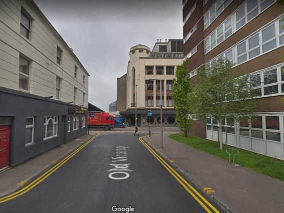 The victim was chased along Old Vicarage, away from Preston bus station