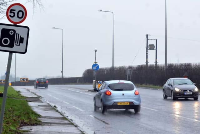 Average speed cameras on the A583 Preston New Road
