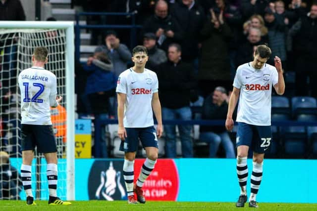 Paul Gallagher, Jordan Storey and Paul Huntington