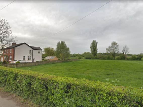 Land to the rear and side of Oakdene in Chain House Lane, Whitestake. Image: Google.