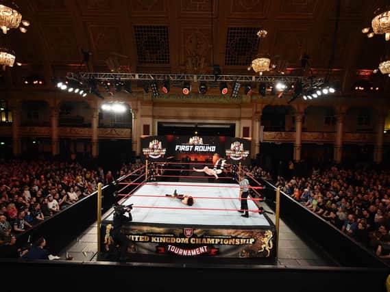 WWE UK Championship Tournament in Blackpool in January 2017