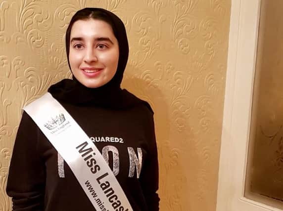 Madihah Haq is a finalist in Miss Lancashire
