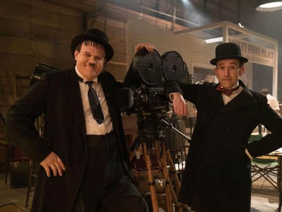 John C. Reilly as Oliver Hardy and Steve Coogan as Stan Laurel in Stan & Ollie