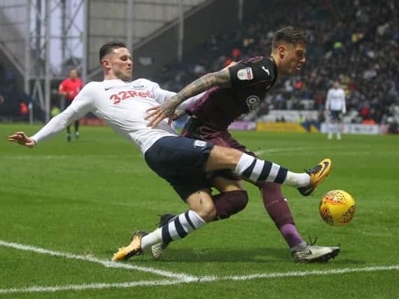 Alan Browne in the thick of the action against Swansea