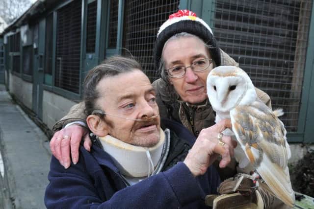 Barn Owl Bill and his wife Carole