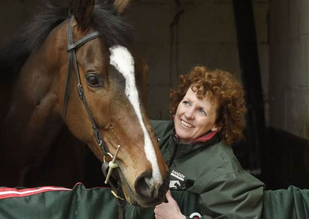 One For Arthur pictured with Lucinda Russell